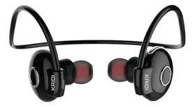 Fone De Ouvido Bluetooth Esportivo Cor Preto Anti Ruido Pro - Sem marca