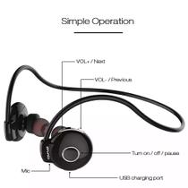 Fone De Ouvido Bluetooth Esportivo De Corrida Kaidi 903