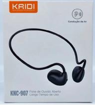 Fone de ouvido bluetooth esportivo kaidi knd 907 - preto