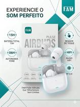 Fone De Ouvido Bluetooth Fam Airbuds Pulse Tm03 Fone De Ouvido Bluetooth Fam Airbuds Pulse Tm03