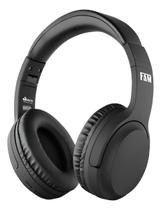 Fone De Ouvido Bluetooth Fam Headfone Dobrável Leve Preto Grave Potente Super Leve e Macio