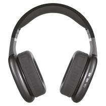 Fone de Ouvido Bluetooth Hrebos Fluffy HP-047 Preto Wireless Headphone com Microfone Controle de Volume Fone de Ouvido Bluetooth Hrebos Fluffy HP-047 Preto Wireless Headphone com Microfone Controle de Volume
