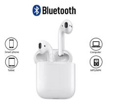 Fone De Ouvido Bluetooth I12 Tws Sem Fio Touch Recarregável