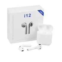 Fone De Ouvido Bluetooth i12 Tws Sem Fio Touch Recarregável