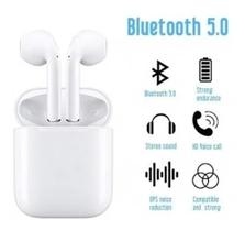 Fone De Ouvido Bluetooth I12 Tws Sem Fio Touch Recarregável