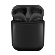 Fone De Ouvido Bluetooth I12 tws Touch. Preto Black