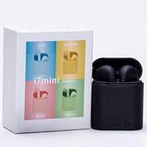 Fone de ouvido bluetooth i7s Macaron
