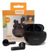 Fone de ouvido bluetooth In-ear Sem Fio Kaidi KD-770 TWS Preto