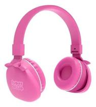 Fone de Ouvido Bluetooth Infantil Bright KHP002 Kids Pink Sem Fio com Limitação de Volume 85dB e Microfone