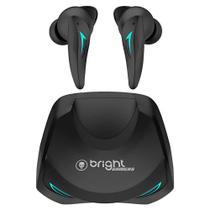Fone de Ouvido Bluetooth Intra-Auricular Bright FN578 - Cancelamento de Ruído Proteção IPX4 - Preto