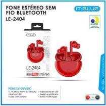 Fone De Ouvido Bluetooth IT-BLUE LE-2404 Fone De Ouvido Bluetooth IT-BLUE LE-2404