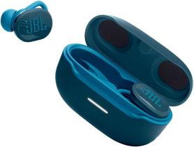 Fone de Ouvido Bluetooth JBL Endurance Race - Intra-auricular com Microfone Azul