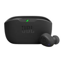 Fone De Ouvido Bluetooth JBL Wave Buds In-Ear 32 Horas de Bateria Preto