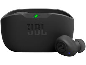 Fone de Ouvido Bluetooth JBL Wave Buds - Intra-auricular com Microfone Preto