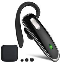 Fone de ouvido Bluetooth Jinreoo V5.1 Ultralight Wireless Preto