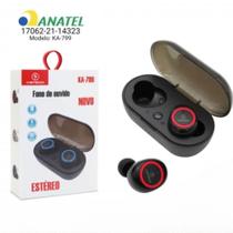 Fone de ouvido bluetooth - ka-799 preto - KAPBOM Fone de ouvido bluetooth - ka-799 preto - KAPBOM
