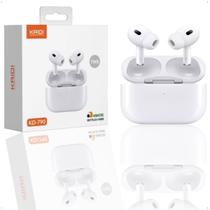 Fone de Ouvido Bluetooth Kaidi Original 790 5.3 - Academia, Corrida, KD-790, Sem Fio, TWS, Resistente a água IPX4, Caminhada, Smart Touch