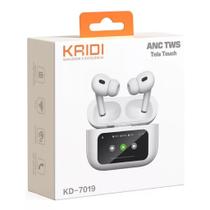 Fone De Ouvido Bluetooth KAIDI ORIGINAL Tela Touch Fone de Ouvido Sem Fio Cancelamento de Ruido