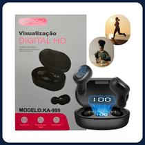 Fone De Ouvido Bluetooth Kapbom Ka-999 Tws Sem Fio Fone De Ouvido Bluetooth Kapbom Ka-999 Tws Sem Fio