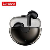 Fone de Ouvido Bluetooth Lenovo LP80 - Sem Fio, TWS, à Prova D'Água, Baixa Latência para Jogos e Música