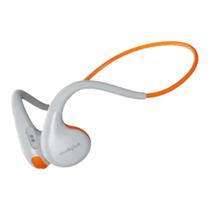 Fone De Ouvido Bluetooth Lenovo Thinkplus X7 Condução Óssea Cor Branco/Laranja Original Com Nota Fiscal