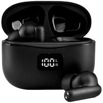 Fone de Ouvido Bluetooth Maxprint FBT2001 TWS, Display Digital, Preto Fone de Ouvido Bluetooth Maxprint FBT2001 TWS, Display Digital, Preto