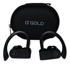 Fone De Ouvido Bluetooth Microfone Sem Fio - Gold Fone De Ouvido Bluetooth Microfone Sem Fio - Gold