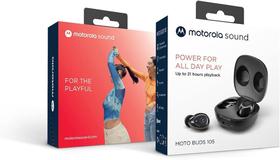 Fone de Ouvido Bluetooth Motorola Sound Moto Buds 105 - Preto