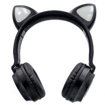 Fone de Ouvido Bluetooth Orelha de Gato LED LEF-1022 LEHMOX Fone de Ouvido Bluetooth Orelha de Gato LED LEF-1022 LEHMOX