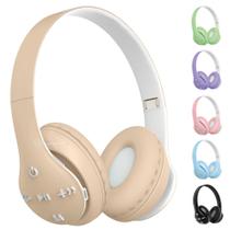 Fone de Ouvido Bluetooth Over-Ear com Rádio FM, Cartão SD e Conforto LEF1021