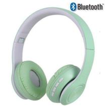 Fone de ouvido bluetooth p-68 - cor verde - Outras