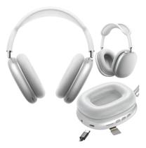 Fone De Ouvido Bluetooth P9 Air Max Sem Fio Com Microfone Entrada Cartão TF Som Estéreo Bateria Longa Duração Lacrado e Com NFe