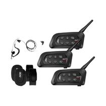 Fone De Ouvido Bluetooth Para Árbitros De Futebol EJEAS V4C plus 1500M Intercomunicador Full Duplex