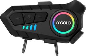 Fone de Ouvido Bluetooth para Capacete A'Gold MCF-36 IPX6 Microfone RGB Assistente de Voz Som Fone de Ouvido Bluetooth para Capacete A'Gold MCF-36 IPX6 Microfone RGB Assistente de Voz Som