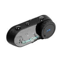 Fone De Ouvido Bluetooth Para Capacete De Moto Com Comunicador E Compartilhamento De Música FM