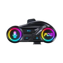 Fone De Ouvido Bluetooth Para Capacete De Moto KEBIDUMEI Y13 pro 2-em-1 Com Microfone, Música,