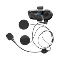 Fone De Ouvido Bluetooth Para Capacete De Moto L1 BT5.3 Com Controle De Ruído CVC, IPX6 À Prova Fone De Ouvido Bluetooth Para Capacete De Moto L1 BT5.3 Com Controle De Ruído CVC, IPX6 À Prova