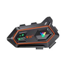 Fone De Ouvido Bluetooth Para Capacete De Moto Y20-2X Intercomunicador Para 2 Motociclistas BT5.0 Fone De Ouvido Bluetooth Para Capacete De Moto Y20-2X Intercomunicador Para 2 Motociclistas BT5.0