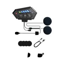 Fone De Ouvido Bluetooth Para Capacete De Motocicleta, À Prova d'Água, Sem Fio, Chamadas Fone De Ouvido Bluetooth Para Capacete De Motocicleta, À Prova d'Água, Sem Fio, Chamadas