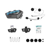 Fone De Ouvido Bluetooth Para Capacete De Motocicleta, Intercomunicador Para 10 Pilotos Freedconn FX