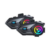 Fone De Ouvido Bluetooth Para Capacete De Motocicleta P30 Pro, Microfone À Prova d'Água,