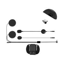 Fone De Ouvido Bluetooth Para Capacete De Motocicleta XINOWY V6 plus Com Base De Clipe De Montagem 2