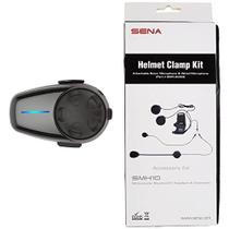 Fone de ouvido Bluetooth para motocicleta Sena SMH10-11 com microfone