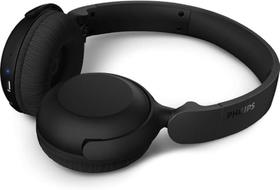 Fone de Ouvido Bluetooth Philips On-Ear, Microfone, 25h Bateria, TAH2209, na Cor Preto.