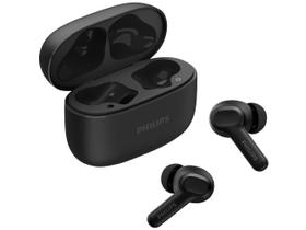 Fone de Ouvido Bluetooth Philips TAT1109BK/00 com Microfone Intra-auricular True Wireless Preto