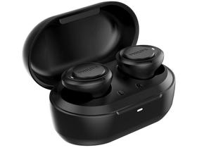 Fone de Ouvido Bluetooth Philips TAT1215BK/97 Intra-auricular True Wireless com Microfone Preto