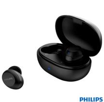 Fone De Ouvido Bluetooth Philips Tat1235Bk Preto Bateria De Até 18H, Resistente À Água