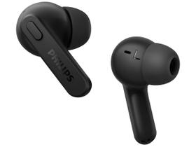 Fone de Ouvido Bluetooth Philips TWS - Intra-auricular com Microfone Preto