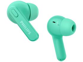 Fone de Ouvido Bluetooth Philips TWS - Intra-auricular com Microfone Verde