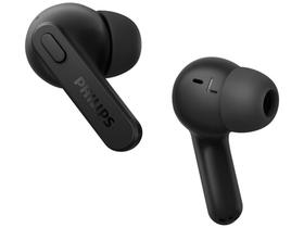 Fone de Ouvido Bluetooth Philips TWS TAT2206BK/00 - Intra-auricular com Microfone Preto